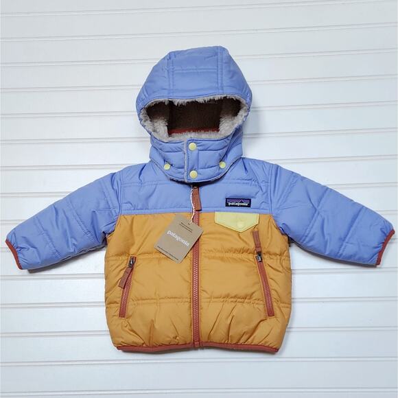 NWT Patagonia Baby Reversible Tribbles Hoodie Jacket/Coat